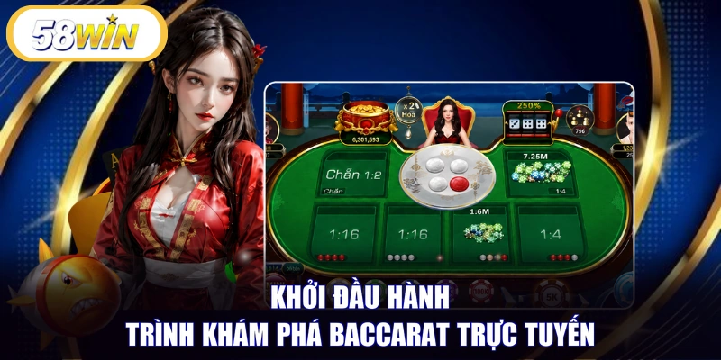Khởi đầu hành trình khám phá Baccarat trực tuyến